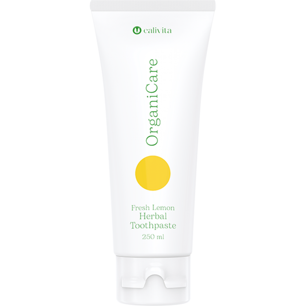 ORGANICARE FRESH LEMON HERBAL TOOTHPASTE